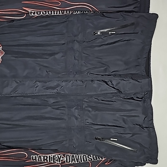 HARLEY DAVIDSON ▪︎ REFLECTIVE WINDBREAKER/RAIN JACKET ▪︎ SIZE S - Picture 5 of 12